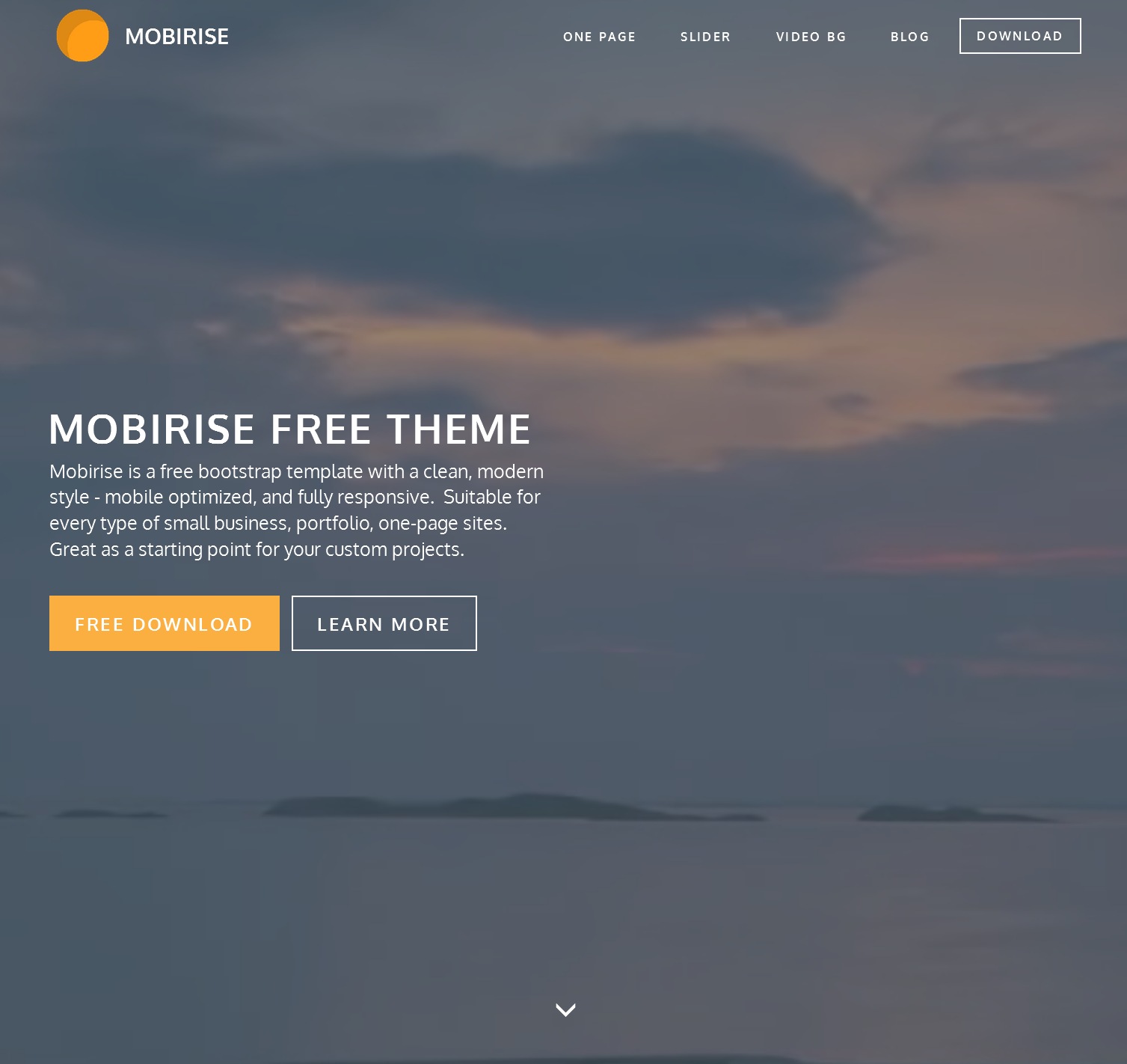 Mobile Bootstrap Design Theme