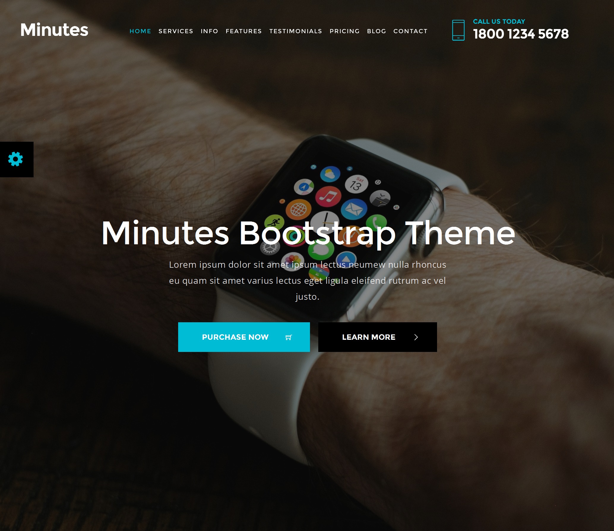 CSS3 Bootstrap Portfolio Theme