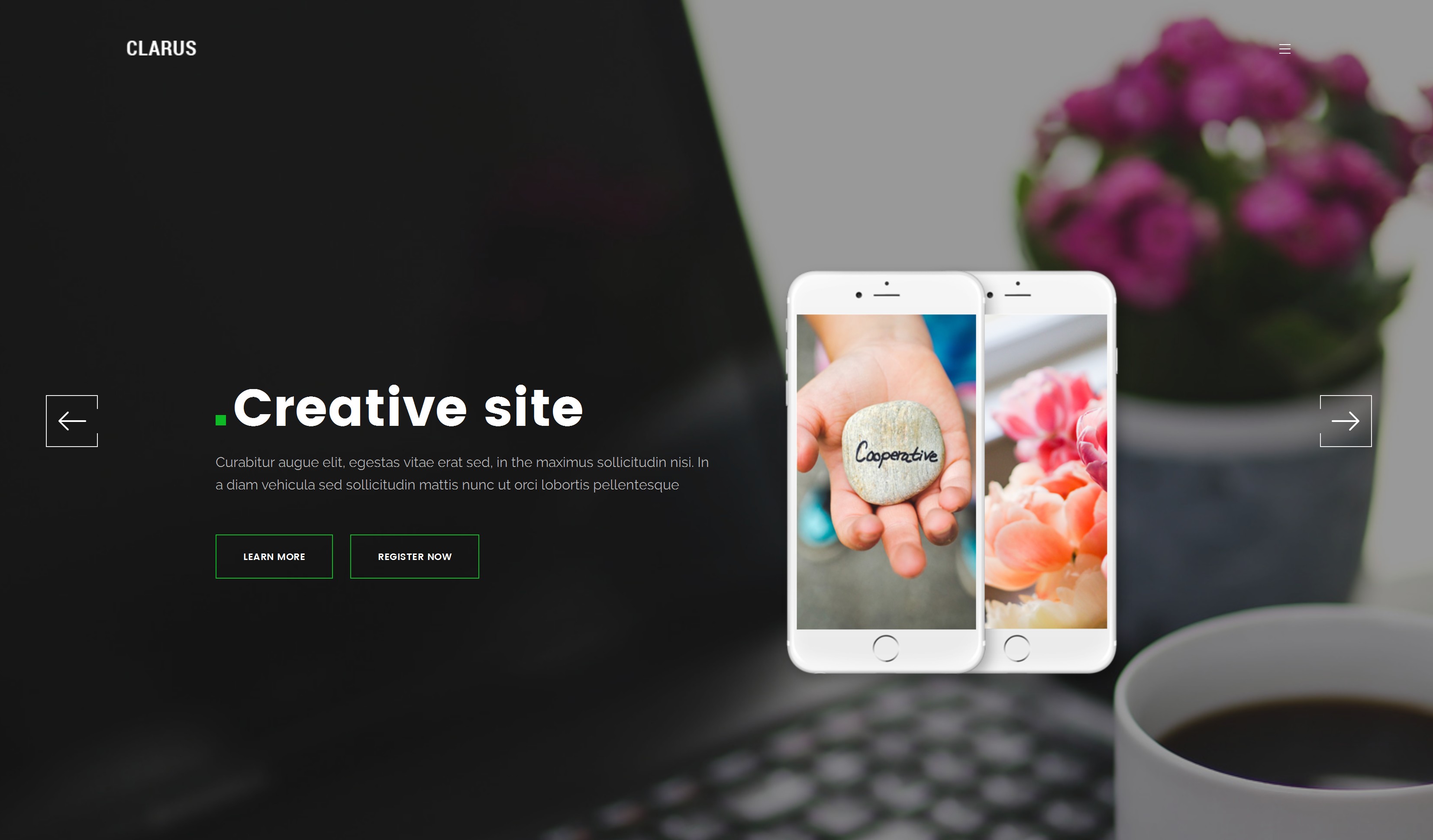 CSS3 Bootstrap Portfolio Theme