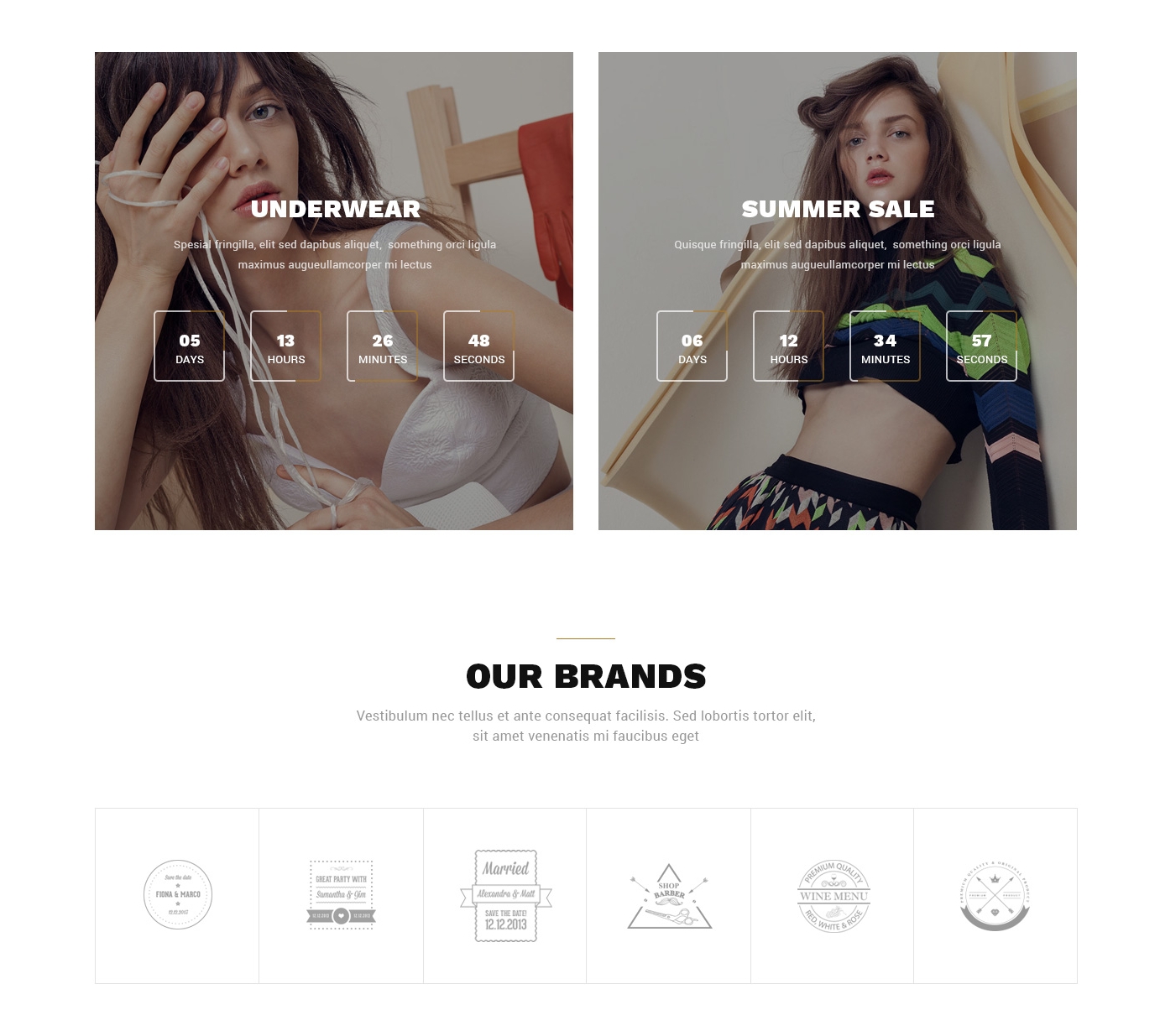 CSS3 Bootstrap Store Theme