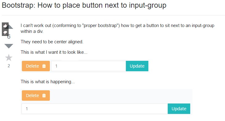  Ways to place button next to input-group