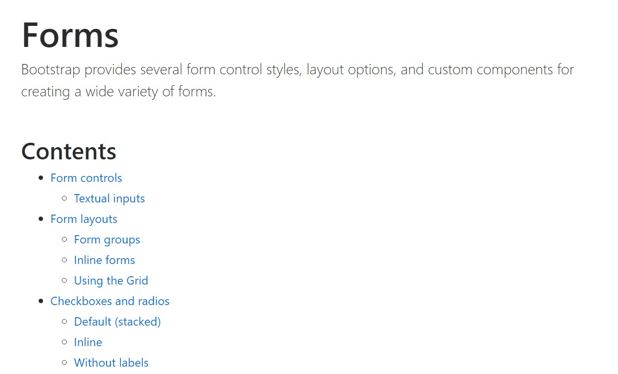  Handling of the label in in Bootstrap Forms:  authoritative  records